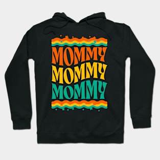 Cute Mom t for mommies - mommy to be groovy Hoodie